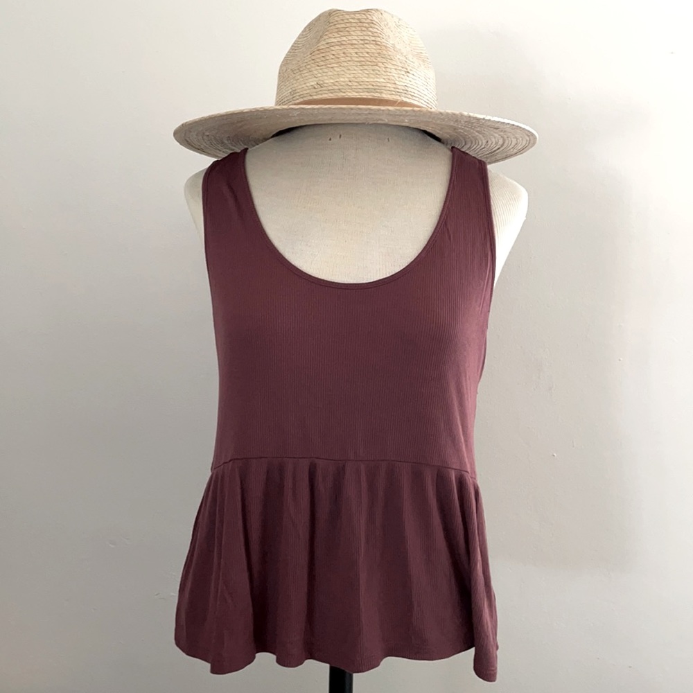 Peplum Tank